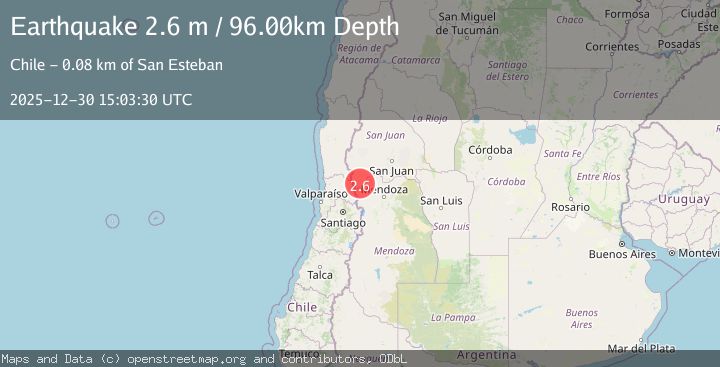 Map of MENDOZA, ARGENTINA