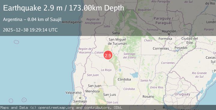 Map of CATAMARCA, ARGENTINA