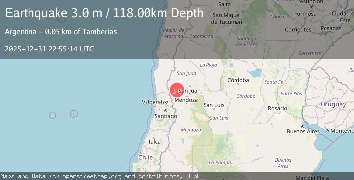 Map of SAN JUAN, ARGENTINA