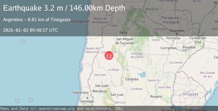 Map of CATAMARCA, ARGENTINA