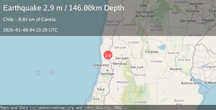 Map of SAN JUAN, ARGENTINA