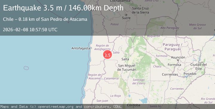 Map of SALTA, ARGENTINA