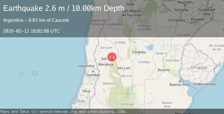 Map of SAN JUAN, ARGENTINA