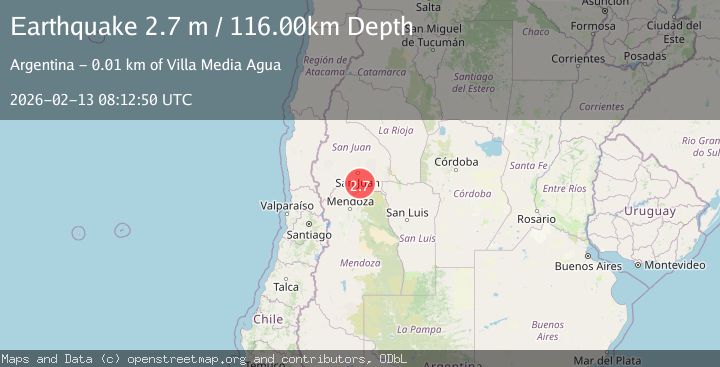 Map of SAN JUAN, ARGENTINA