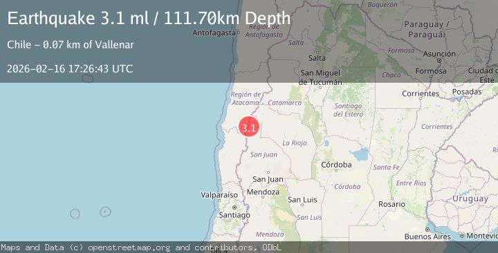 Map of SAN JUAN, ARGENTINA