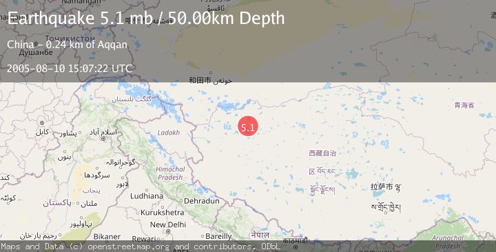 Map of WESTERN XIZANG