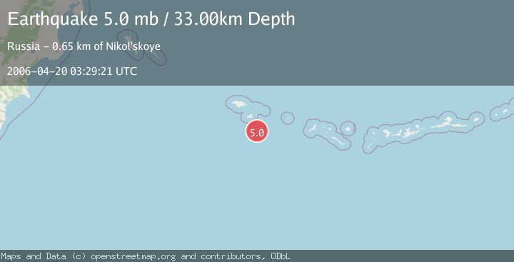 Map of NEAR ISLANDS, ALEUTIAN ISLANDS