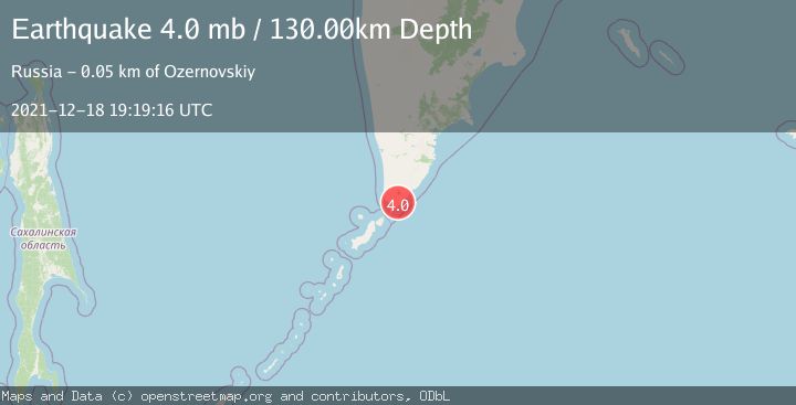 Map of NEAR EAST COAST OF KAMCHATKA