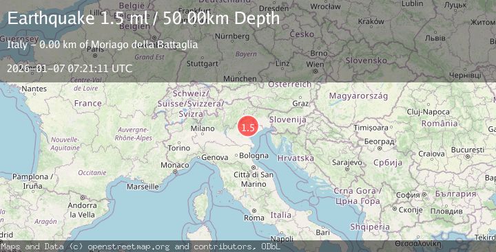 Map of NORTHERN ITALY
