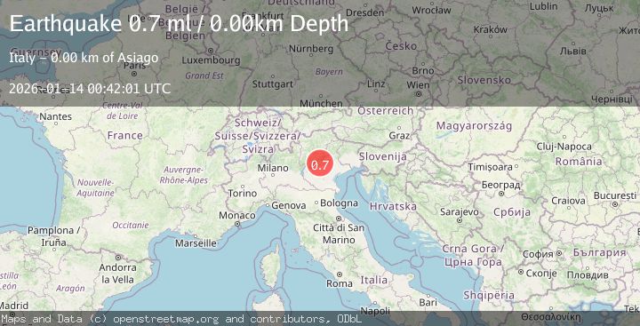 Map of NORTHERN ITALY
