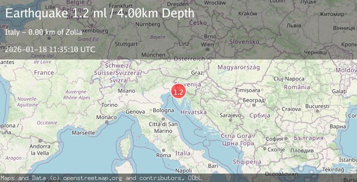 Map of NORTHERN ITALY