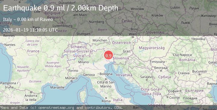 Map of NORTHERN ITALY