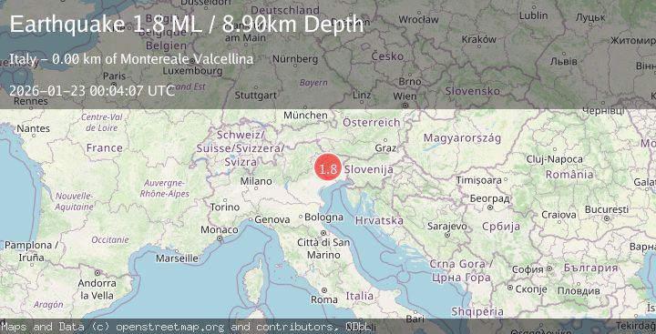 Map of NORTHERN ITALY