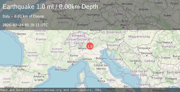 Map of NORTHERN ITALY