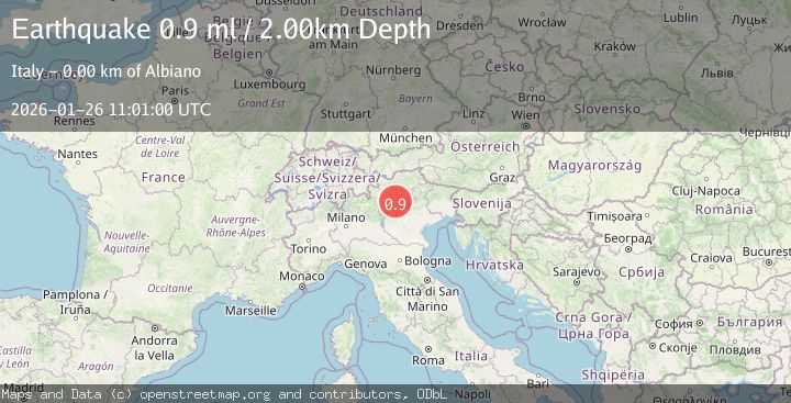 Map of NORTHERN ITALY