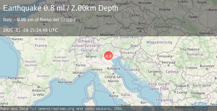 Map of NORTHERN ITALY
