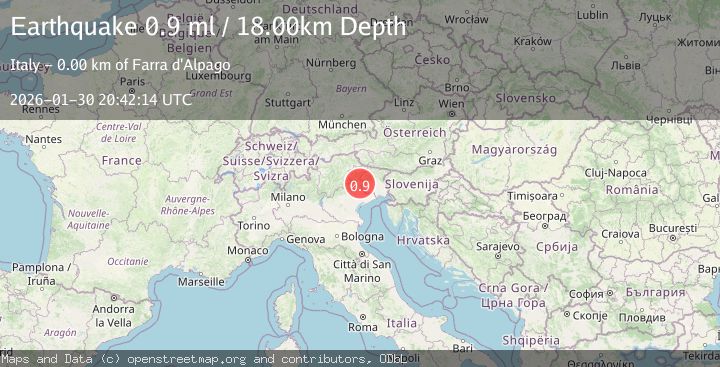 Map of NORTHERN ITALY
