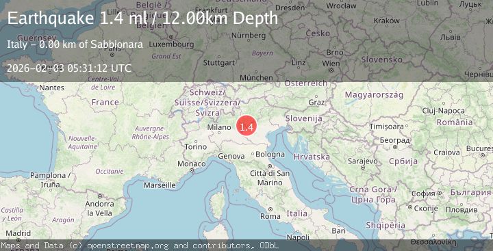Map of NORTHERN ITALY