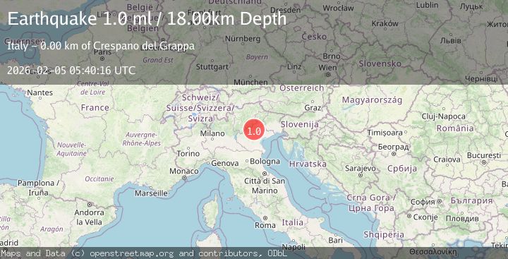 Map of NORTHERN ITALY
