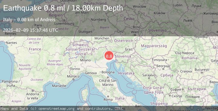 Map of NORTHERN ITALY