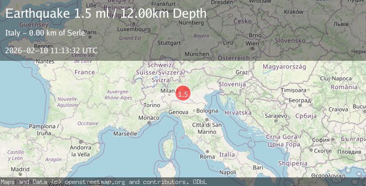 Map of NORTHERN ITALY