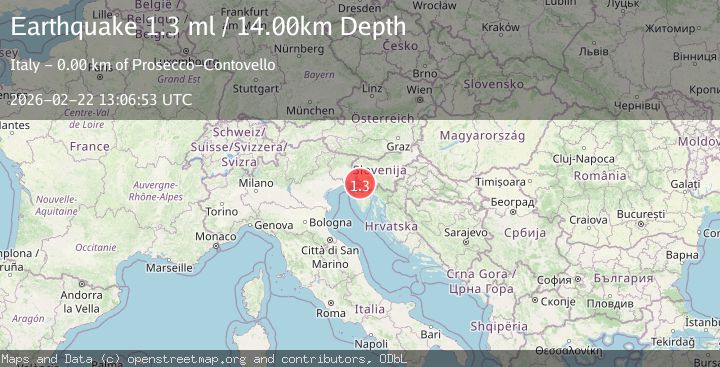 Map of NORTHERN ITALY
