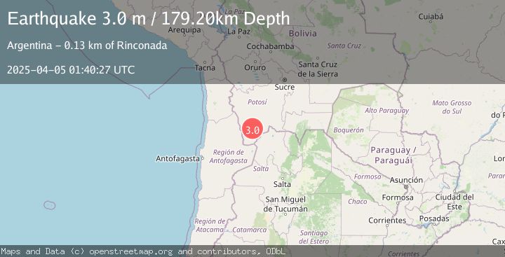 Map of POTOSI, BOLIVIA