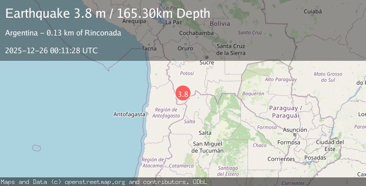 Map of POTOSI, BOLIVIA