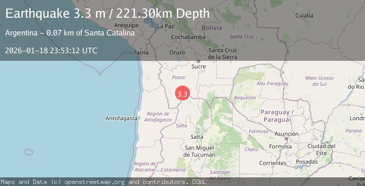 Map of POTOSI, BOLIVIA