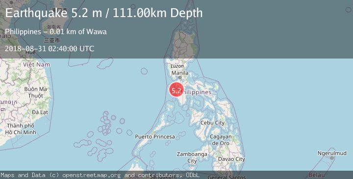 Map of MINDORO, PHILIPPINES