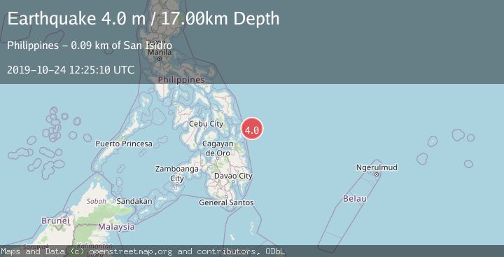 Map of PHILIPPINE ISLANDS REGION