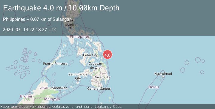 Map of PHILIPPINE ISLANDS REGION