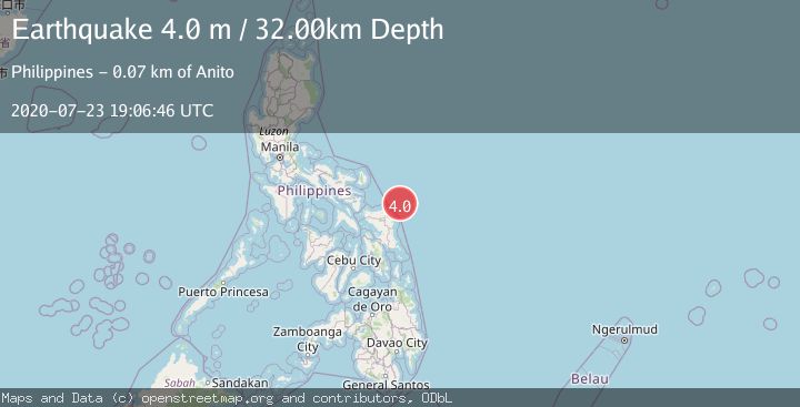 Map of SAMAR, PHILIPPINES
