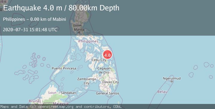 Map of SAMAR, PHILIPPINES