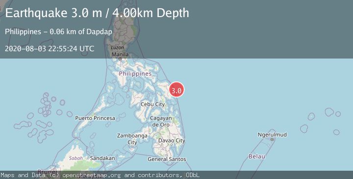 Map of PHILIPPINE ISLANDS REGION