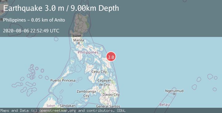 Map of SAMAR, PHILIPPINES