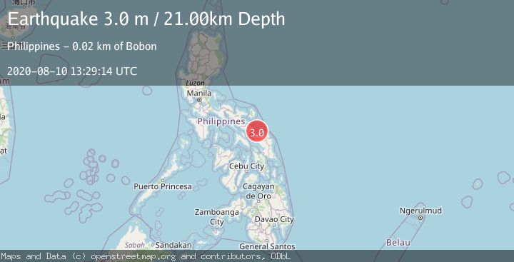 Map of SAMAR, PHILIPPINES