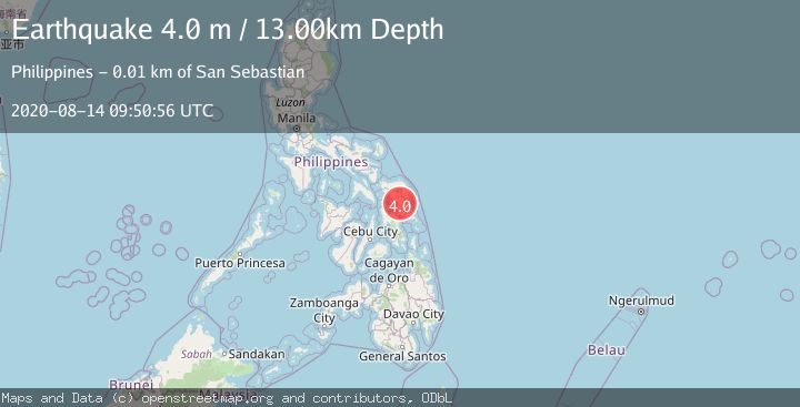 Map of SAMAR, PHILIPPINES