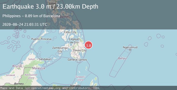 Map of PHILIPPINE ISLANDS REGION