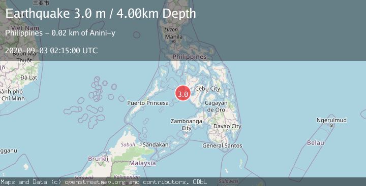 Map of PANAY, PHILIPPINES
