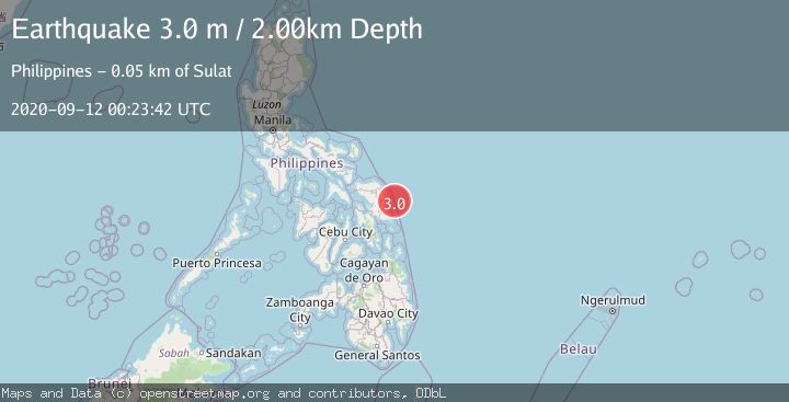Map of SAMAR, PHILIPPINES
