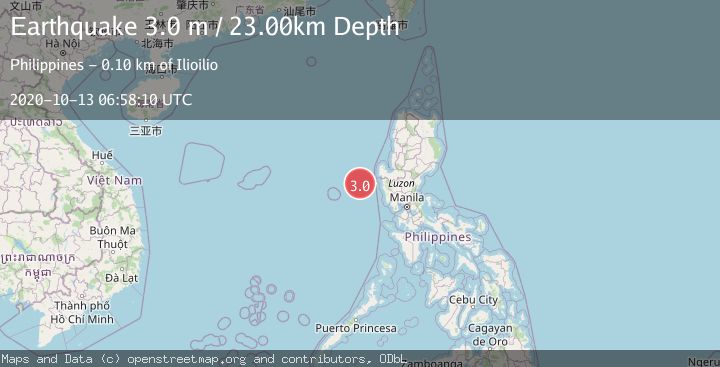 Map of PHILIPPINE ISLANDS REGION