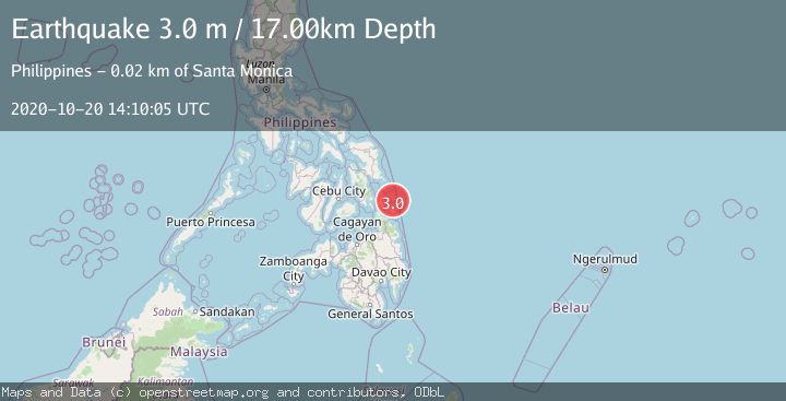 Map of PHILIPPINE ISLANDS REGION