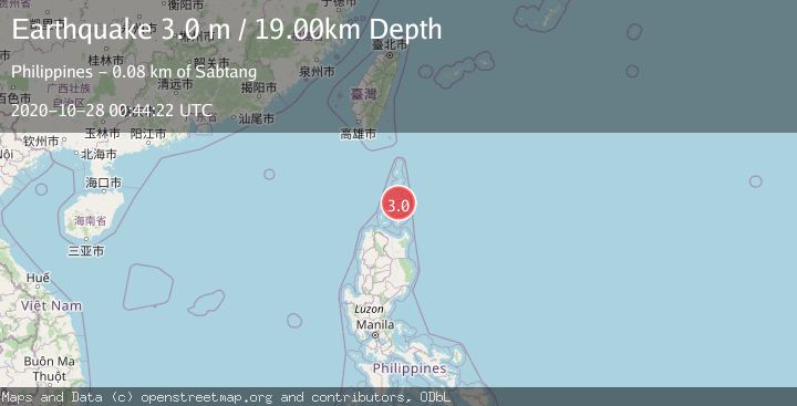 Map of BABUYAN ISL REGION, PHILIPPINES