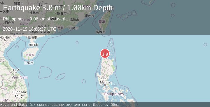 Map of BABUYAN ISL REGION, PHILIPPINES