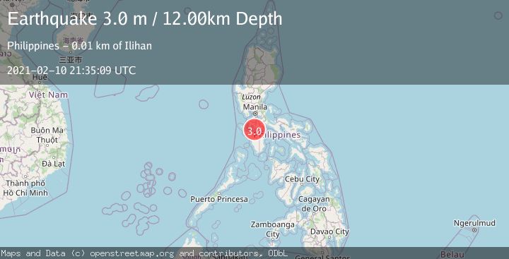 Map of MINDORO, PHILIPPINES