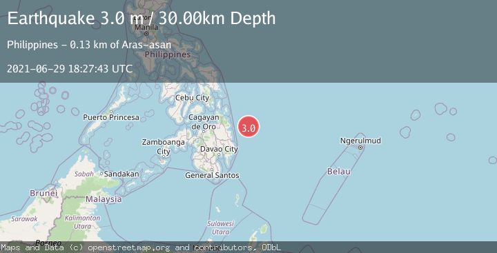 Map of PHILIPPINE ISLANDS REGION
