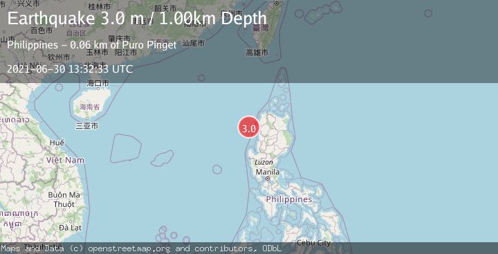 Map of PHILIPPINE ISLANDS REGION