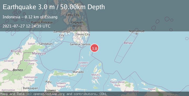 Map of PHILIPPINE ISLANDS REGION