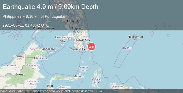Map of PHILIPPINE ISLANDS REGION